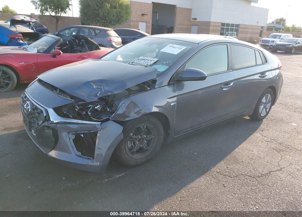 2020 HYUNDAI IONIQ HYBRID BLUE VIN: KMHC65LC8LU202740