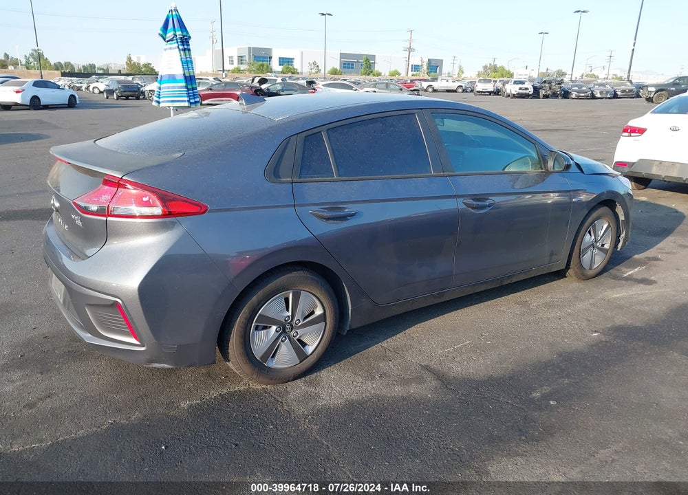 2020 HYUNDAI IONIQ HYBRID BLUE VIN: KMHC65LC8LU202740