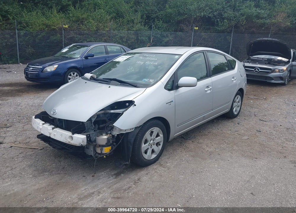 2008 TOYOTA PRIUS VIN: JTDKB20U087740345