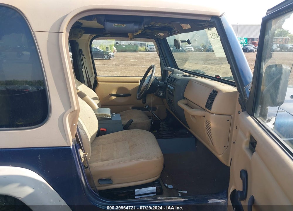 2002 JEEP WRANGLER SPORT VIN: 1J4FA49S82P713218