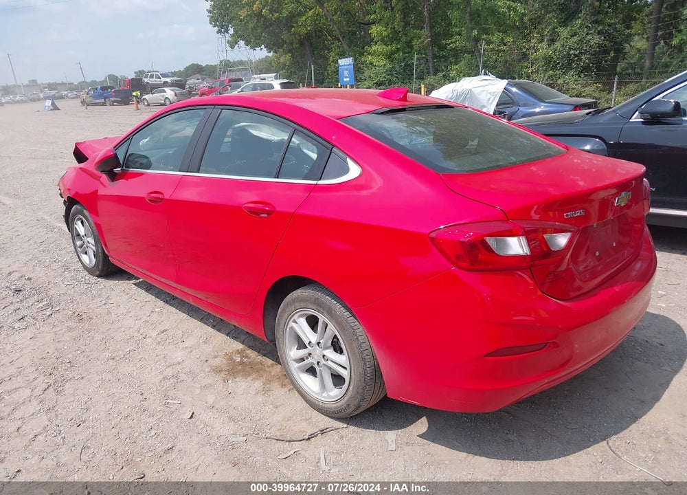 2017 CHEVROLET CRUZE LT AUTO VIN: 1G1BE5SM2H7134463