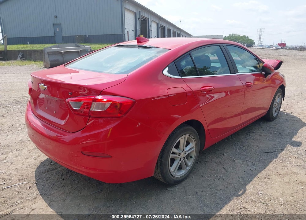2017 CHEVROLET CRUZE LT AUTO VIN: 1G1BE5SM2H7134463