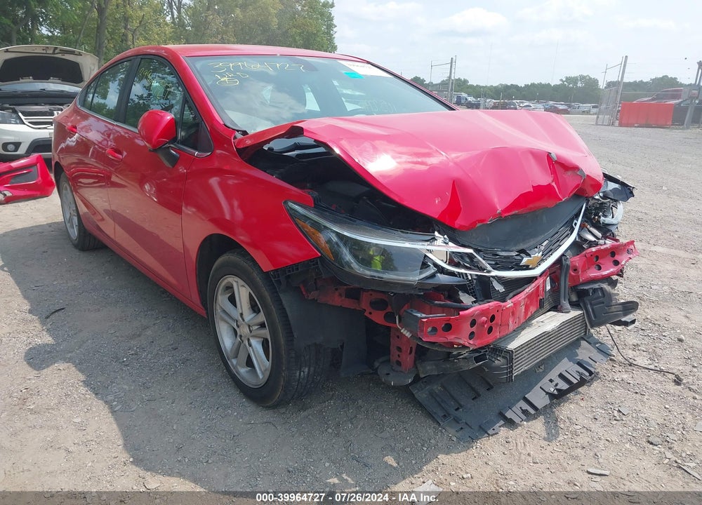 2017 CHEVROLET CRUZE LT AUTO VIN: 1G1BE5SM2H7134463