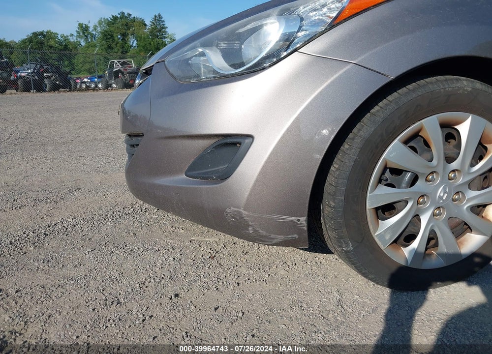 2012 HYUNDAI ELANTRA GLS PZEV VIN: 5NPDH4AE8CH142633