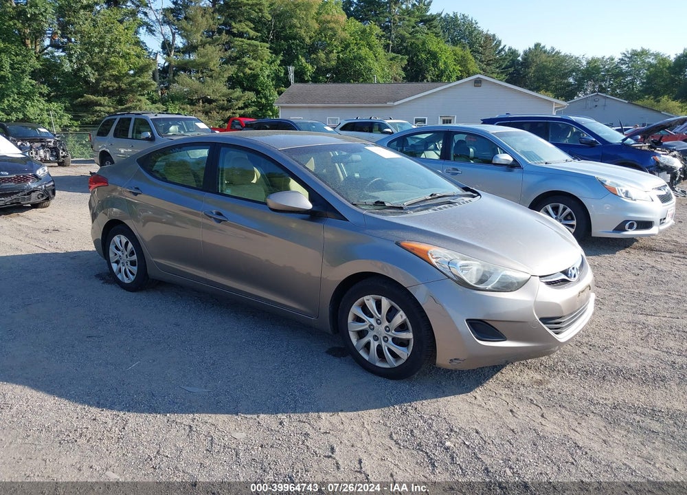 2012 HYUNDAI ELANTRA GLS PZEV VIN: 5NPDH4AE8CH142633