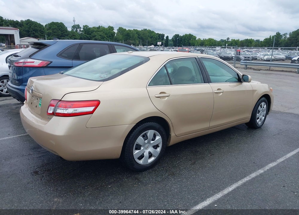 2010 TOYOTA CAMRY LE VIN: 4T1BF3EK4AU006084