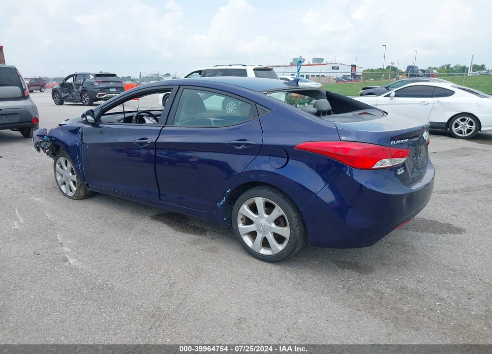 2013 HYUNDAI ELANTRA LIMITED VIN: 5NPDH4AE0DH249368