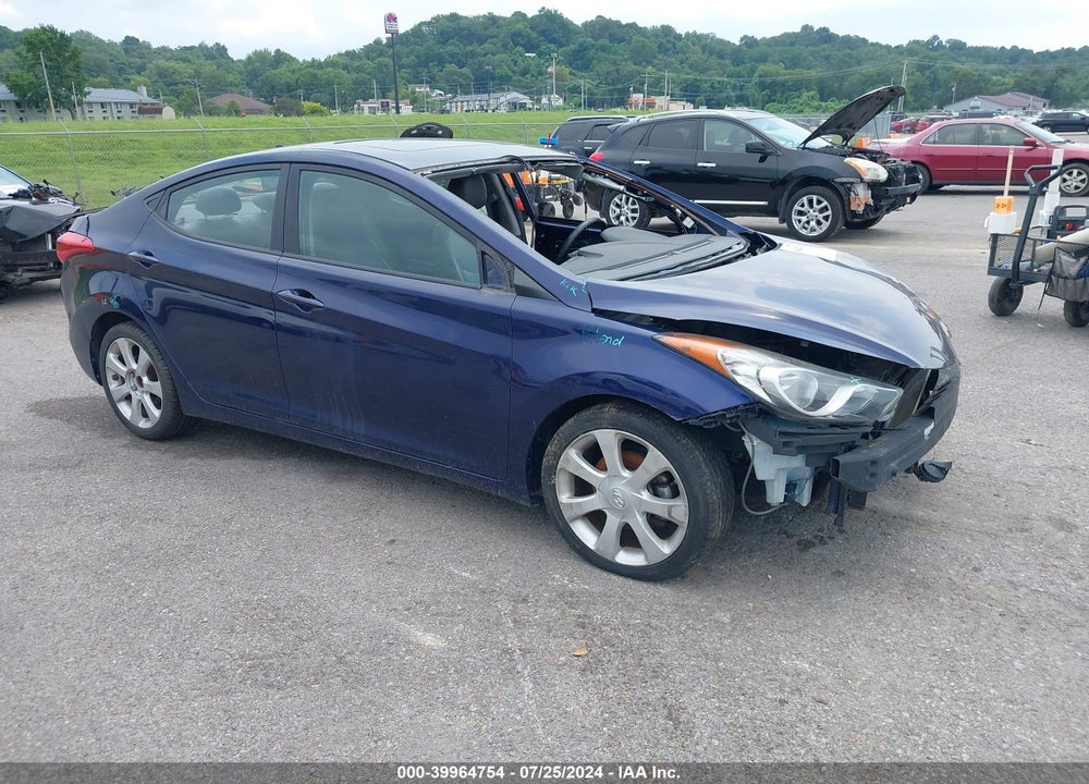 2013 HYUNDAI ELANTRA LIMITED VIN: 5NPDH4AE0DH249368