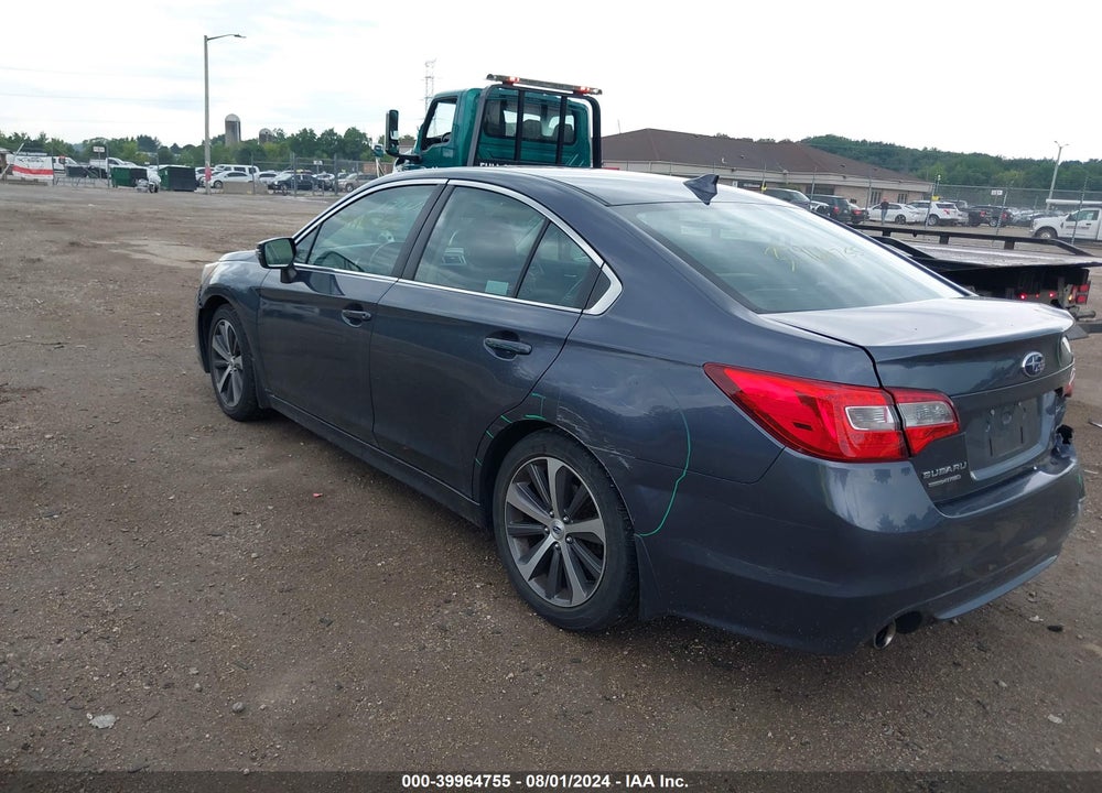 2016 SUBARU LEGACY 2.5I LIMITED VIN: 4S3BNAN67G3053185