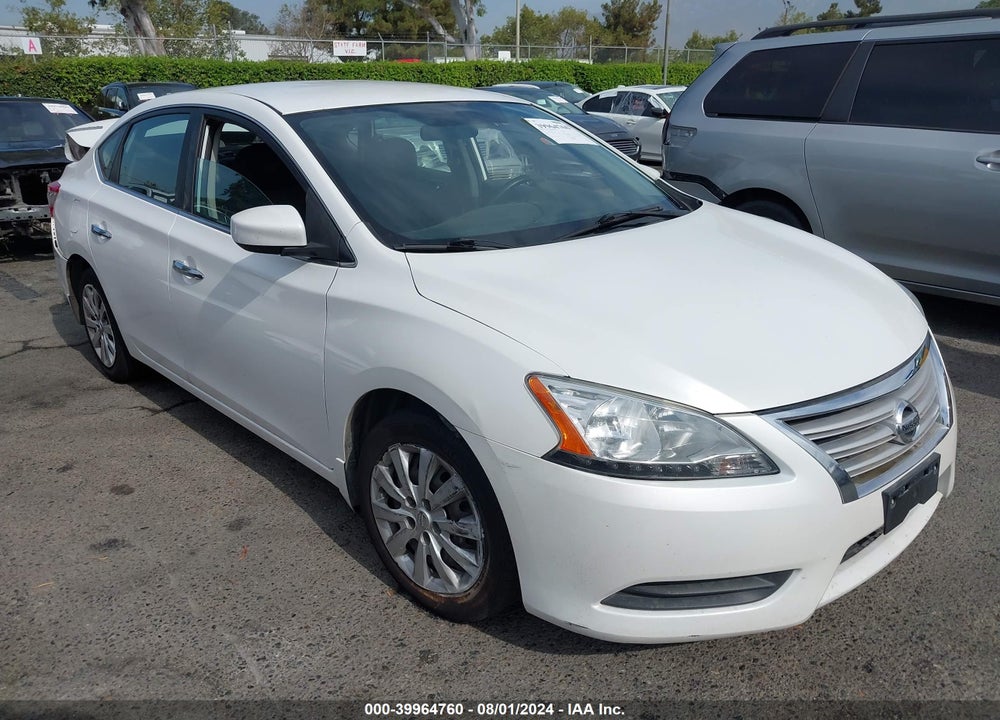 2014 NISSAN SENTRA FE+ S/FE+ SV/S/SL/SR/SV VIN: 3N1AB7APXEL648297