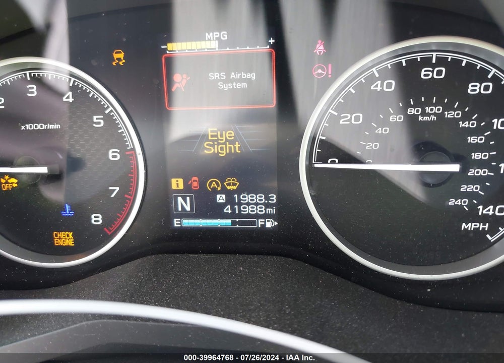 2019 SUBARU FORESTER PREMIUM VIN: JF2SKAEC3KH493108