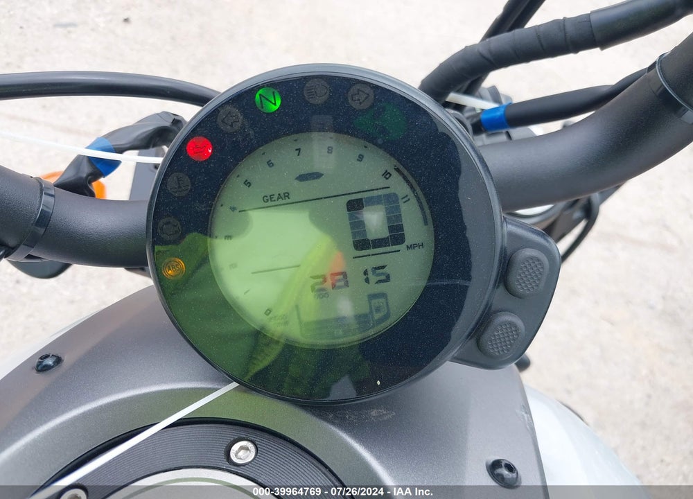 2019 YAMAHA XSR700 VIN: JYARM21E9KA000881
