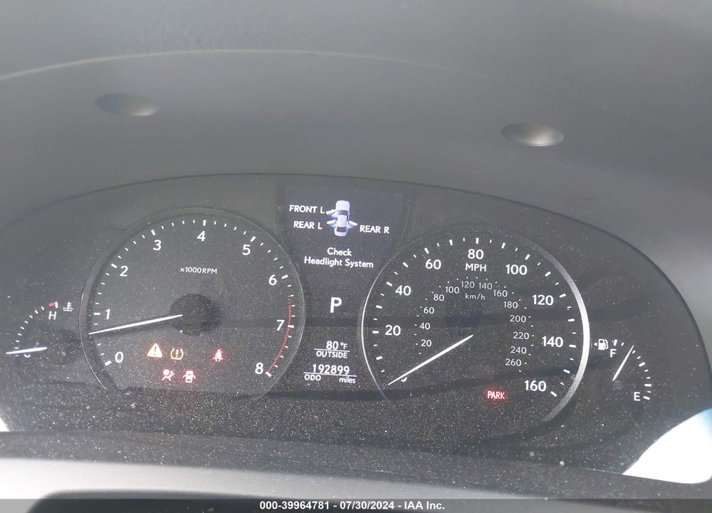2014 LEXUS LS 460 VIN: JTHBL5EFXE5128183