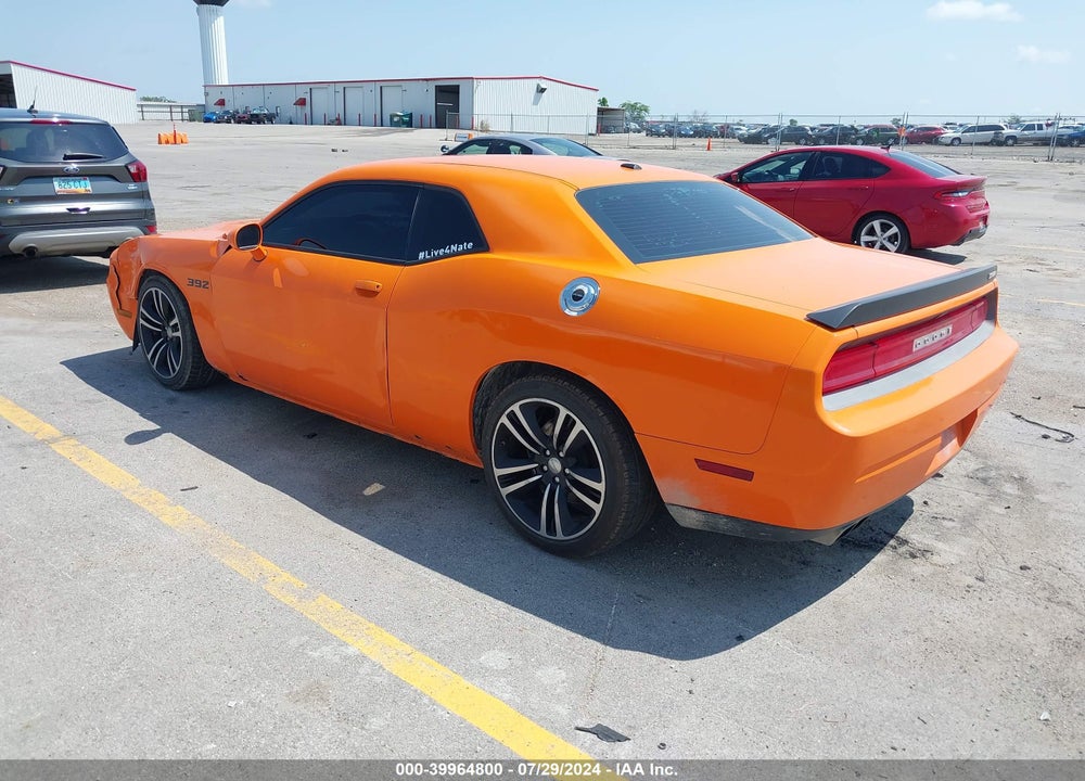 2014 DODGE CHALLENGER SRT8 CORE VIN: 2C3CDYDJXEH139238