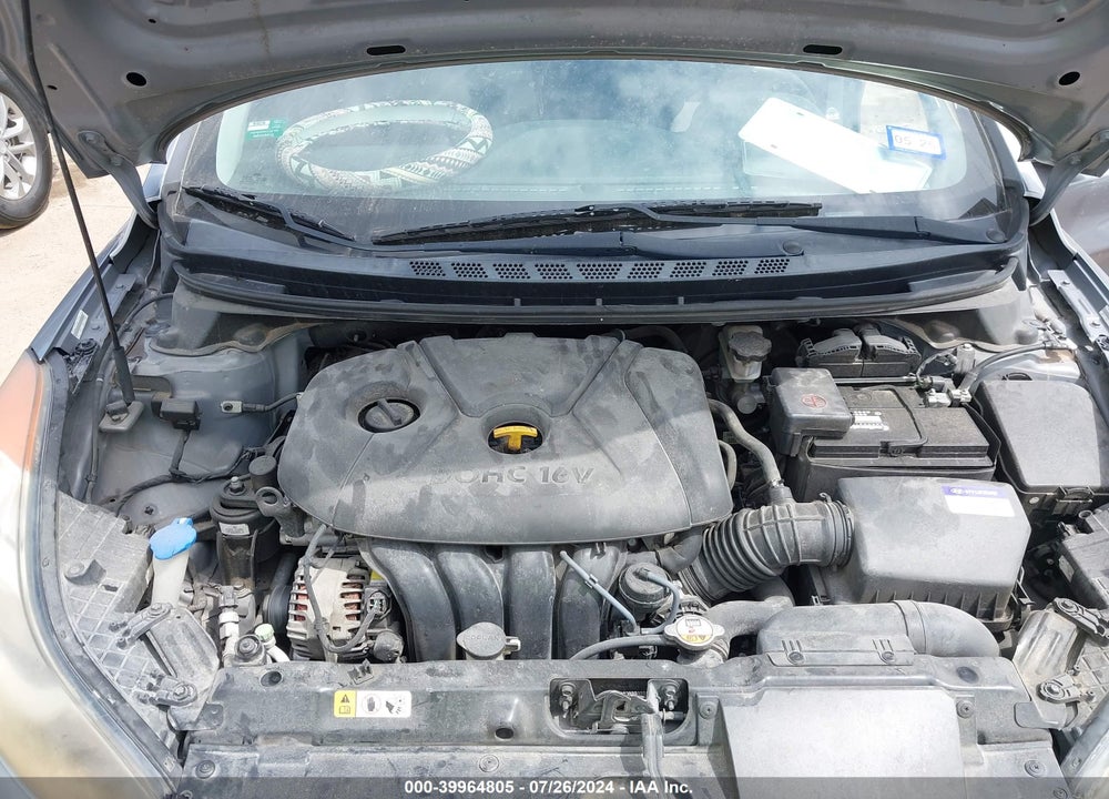 2013 HYUNDAI ELANTRA GLS VIN: KMHDH4AE5DU572977