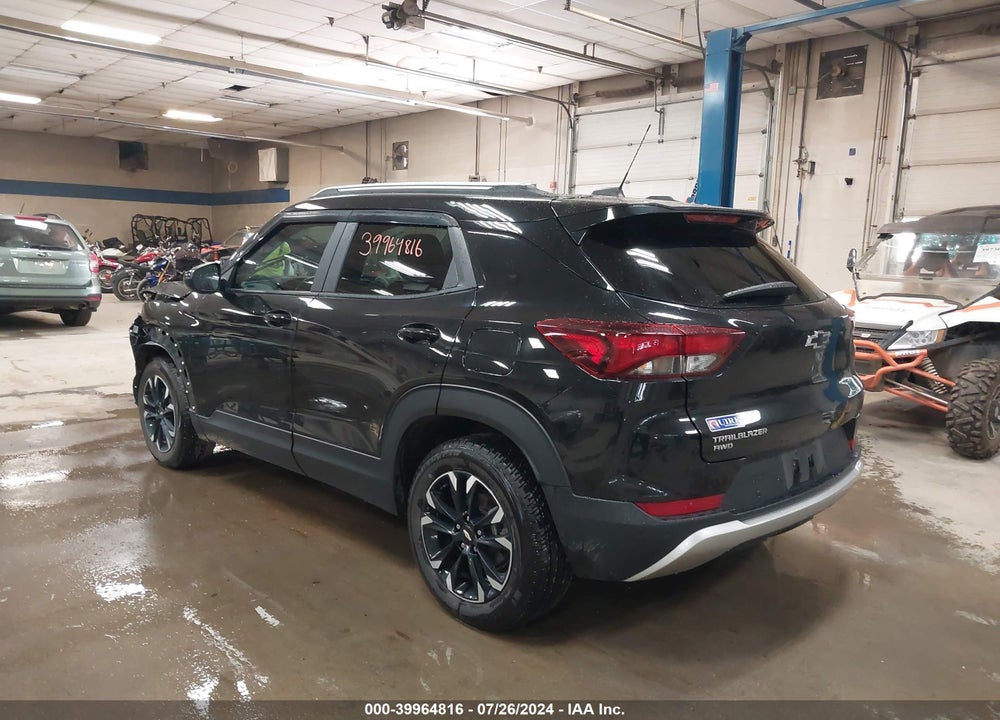 2021 CHEVROLET TRAILBLAZER AWD LT VIN: KL79MRSL4MB131401