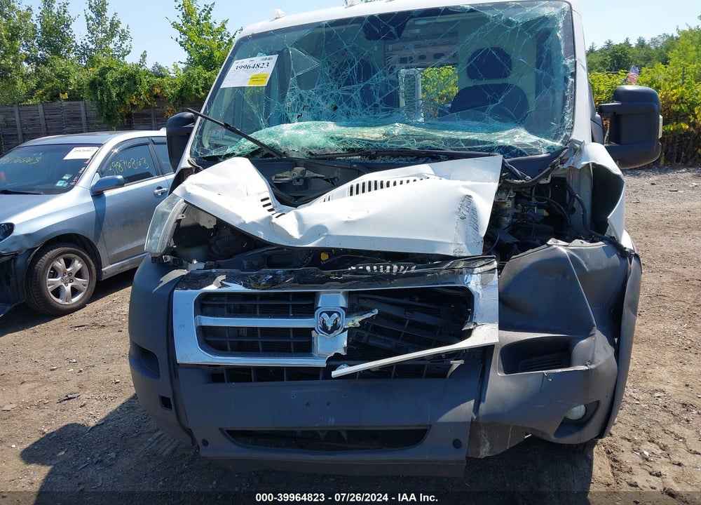 2017 RAM PROMASTER 1500 LOW ROOF 136 WB VIN: 3C6TRVAG2HE517189