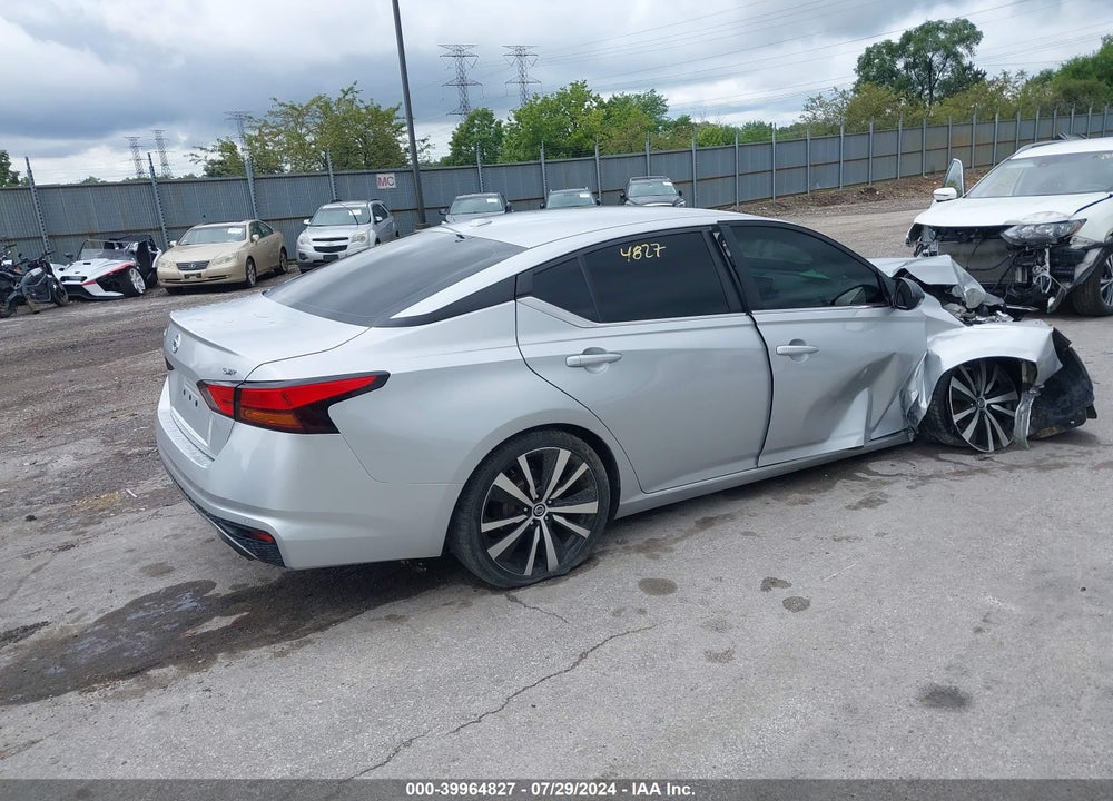 2020 NISSAN ALTIMA SR FWD VIN: 1N4BL4CV7LC142756