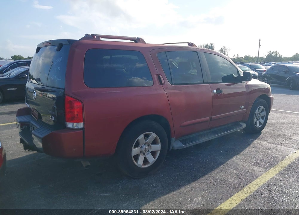2006 NISSAN ARMADA LE VIN: 5N1AA08B16N705615