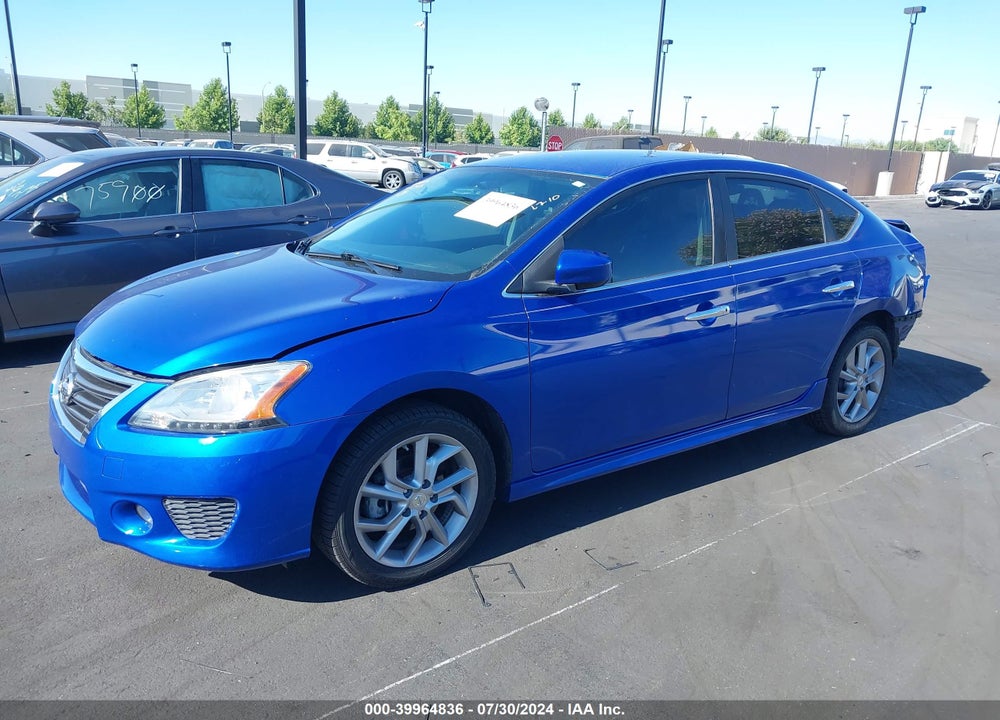 2014 NISSAN SENTRA SR VIN: 3N1AB7AP8EL656544