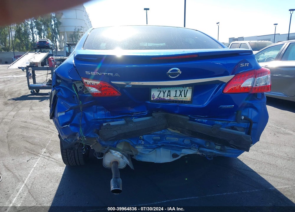 2014 NISSAN SENTRA SR VIN: 3N1AB7AP8EL656544