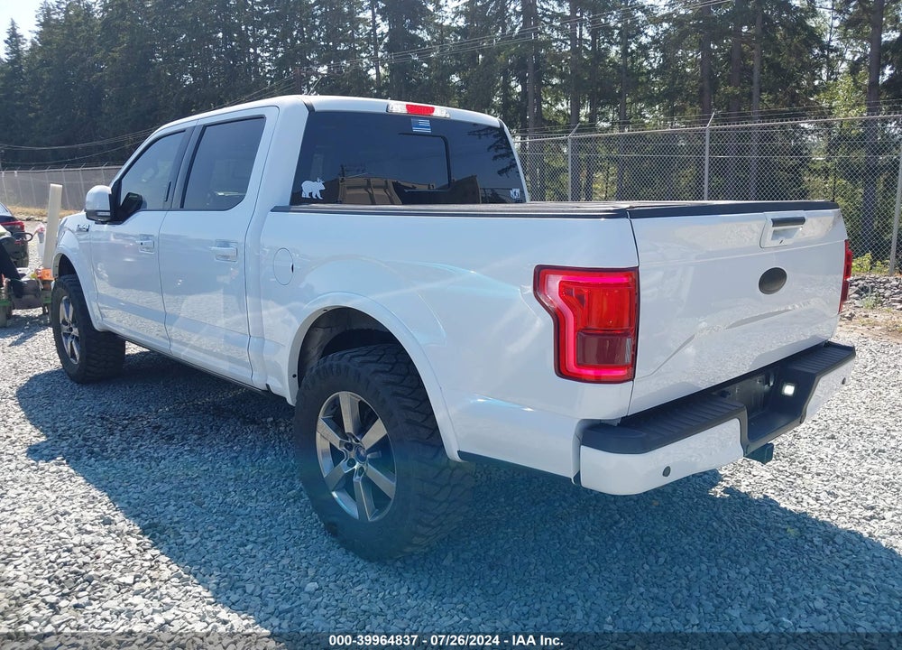 2016 FORD F-150 LARIAT VIN: 1FTEW1EG2GFC33613