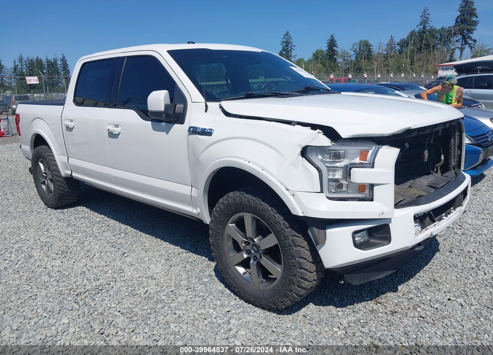 2016 FORD F-150 LARIAT VIN: 1FTEW1EG2GFC33613