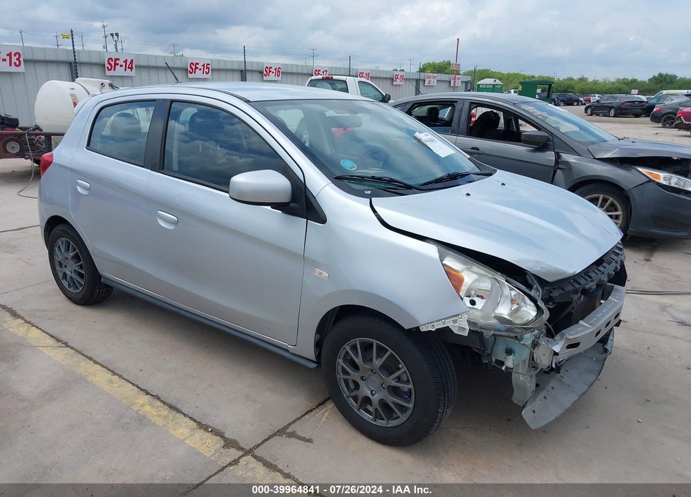 2018 MITSUBISHI MIRAGE ES VIN: ML32A3HJ5JH006189