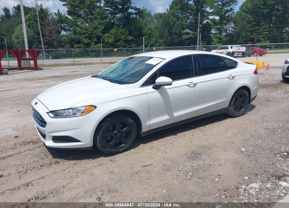 2014 FORD FUSION S VIN: 1FA6P0G70E5360653