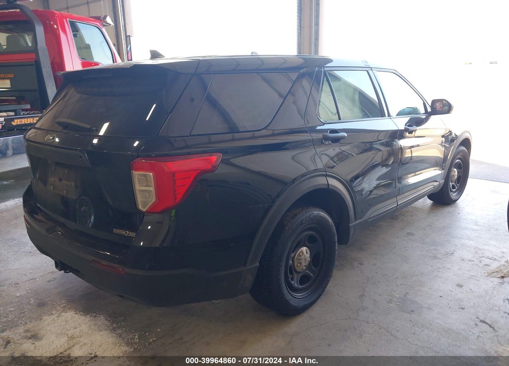 2021 FORD POLICE INTERCEPTOR UTILITY VIN: 1FM5K8ABXMGC33729