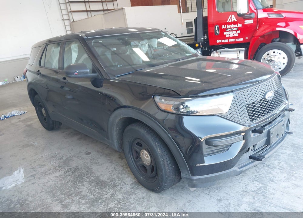 2021 FORD POLICE INTERCEPTOR UTILITY VIN: 1FM5K8ABXMGC33729