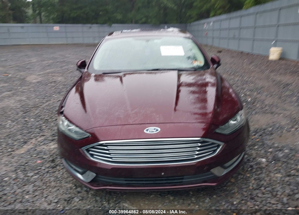 2017 FORD FUSION SE VIN: 3FA6P0T93HR256196