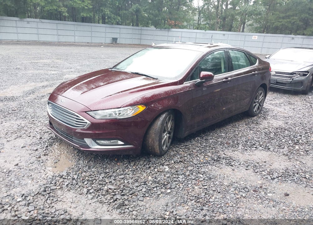 2017 FORD FUSION SE VIN: 3FA6P0T93HR256196