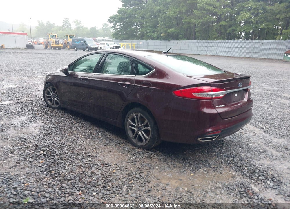 2017 FORD FUSION SE VIN: 3FA6P0T93HR256196