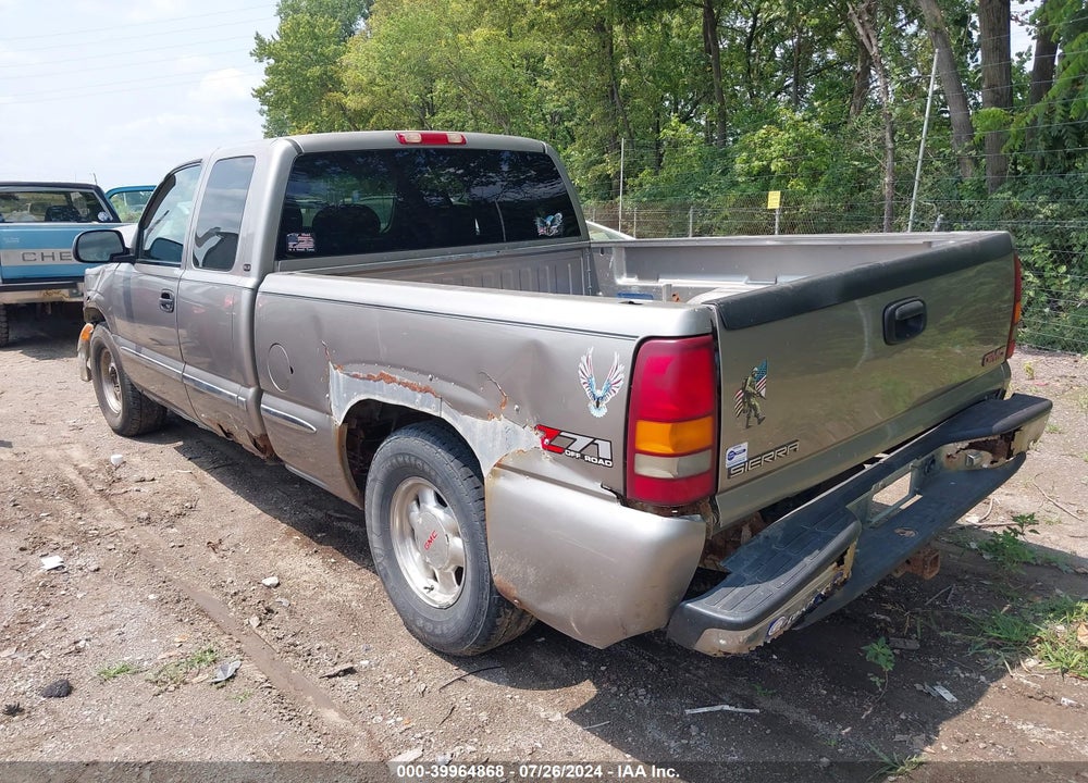 2001 GMC SIERRA 1500 SL/SLE VIN: 2GTEK19T611231431