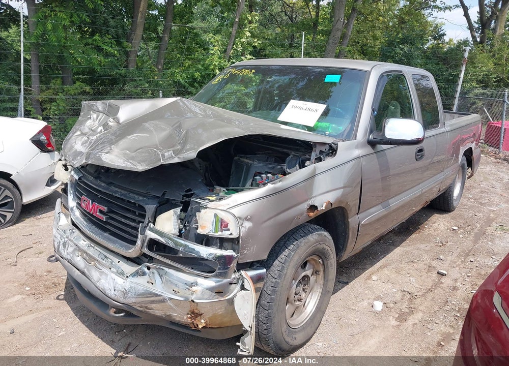 2001 GMC SIERRA 1500 SL/SLE VIN: 2GTEK19T611231431