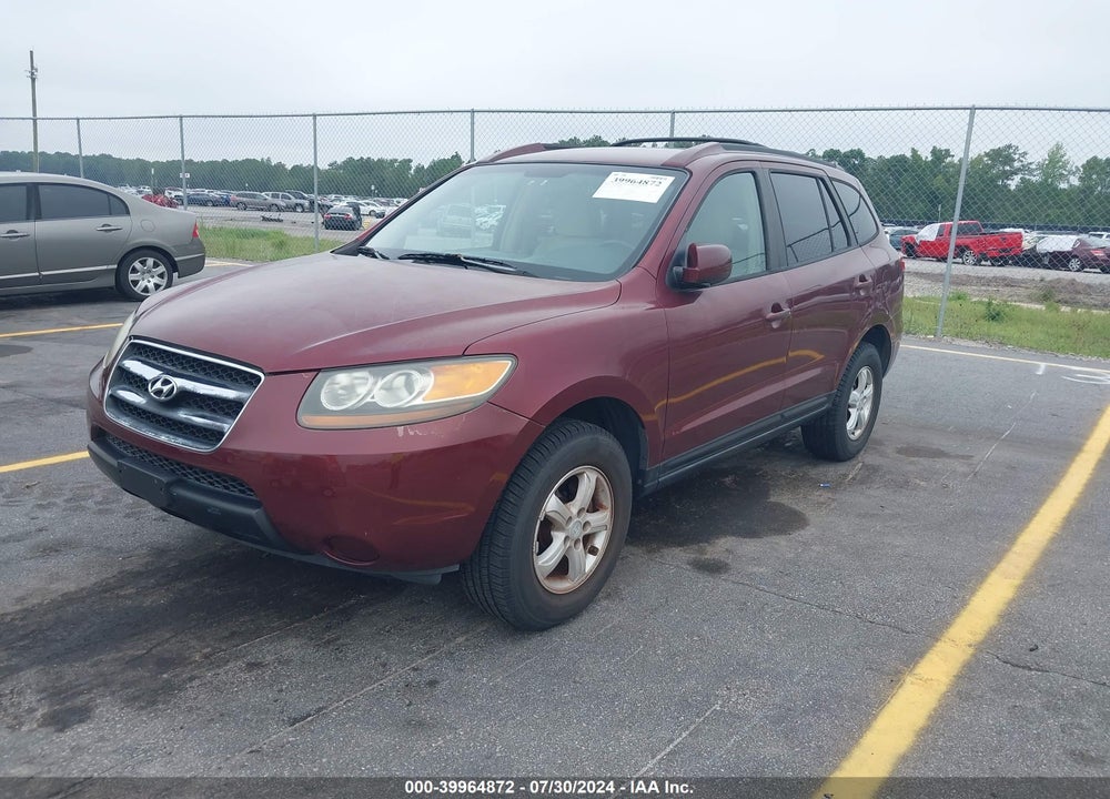 2007 HYUNDAI SANTA FE GLS VIN: 5NMSG13D57H064246