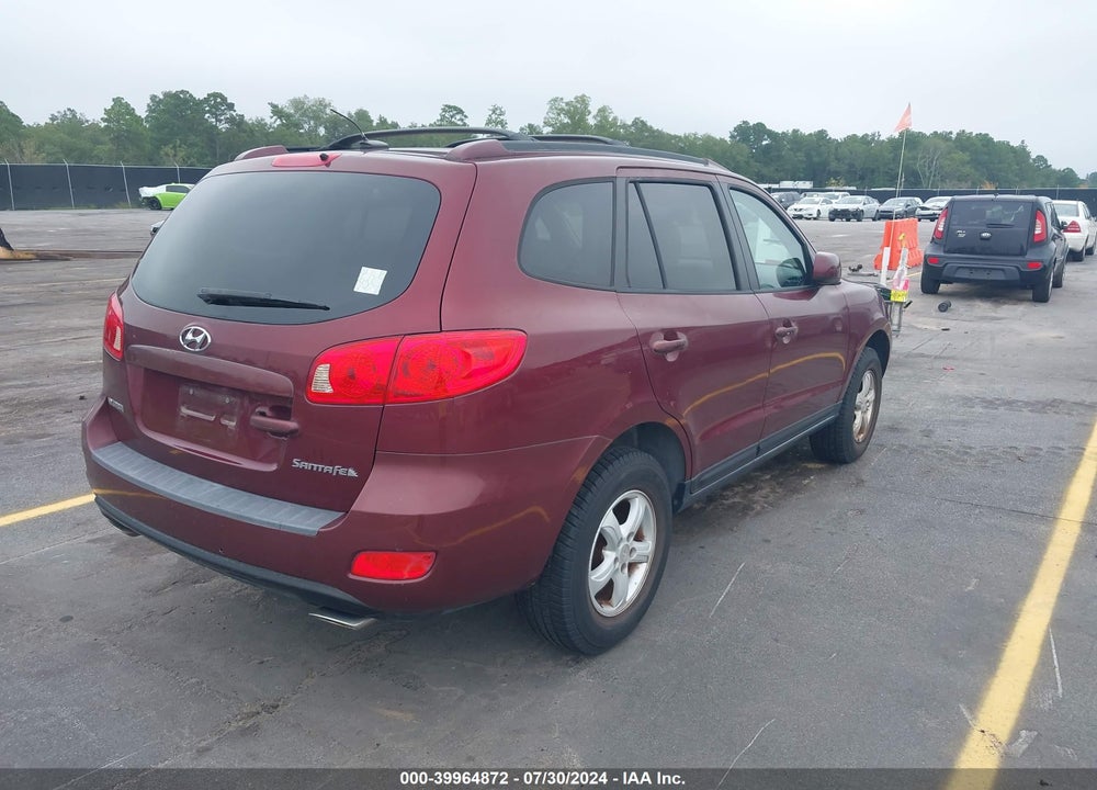 2007 HYUNDAI SANTA FE GLS VIN: 5NMSG13D57H064246
