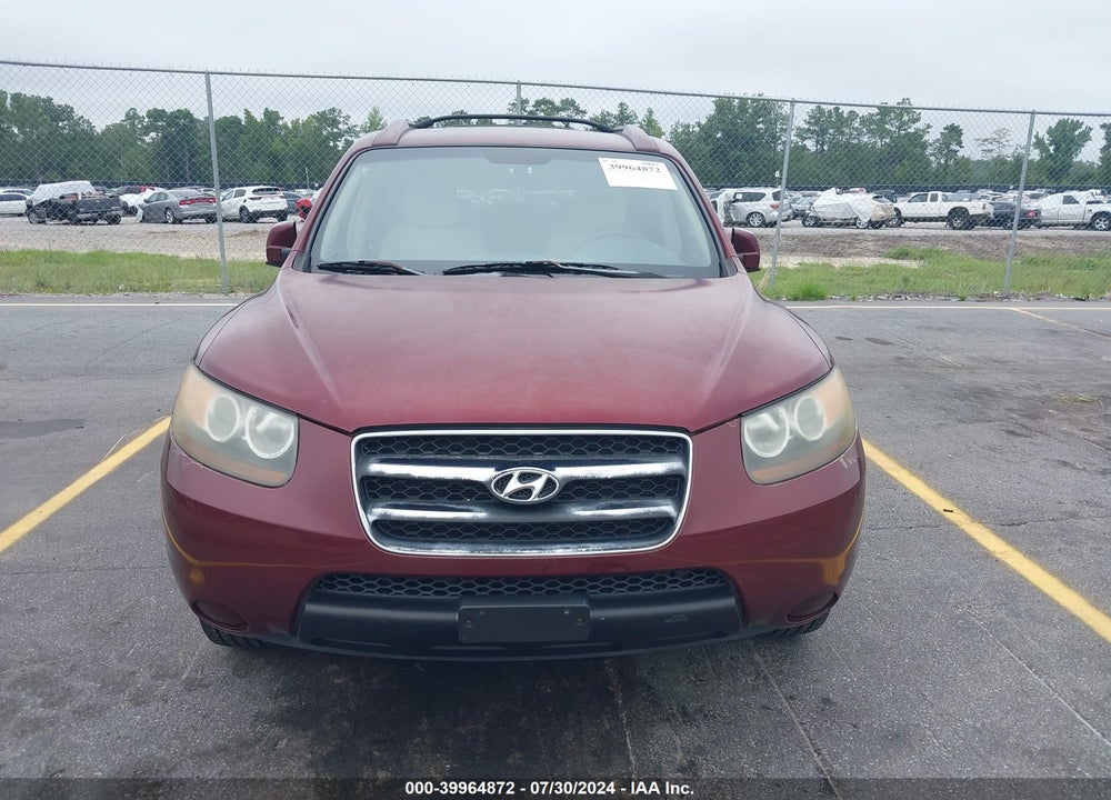 2007 HYUNDAI SANTA FE GLS VIN: 5NMSG13D57H064246