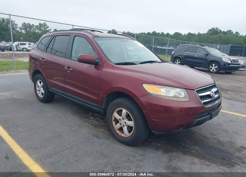 2007 HYUNDAI SANTA FE GLS VIN: 5NMSG13D57H064246