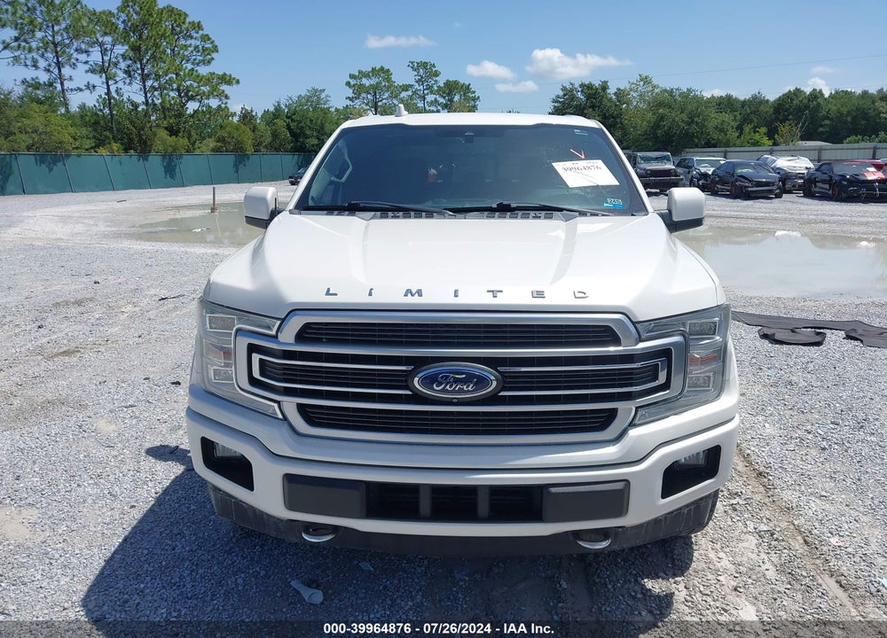 2018 FORD F-150 LIMITED VIN: 1FTEW1EG5JFA61942