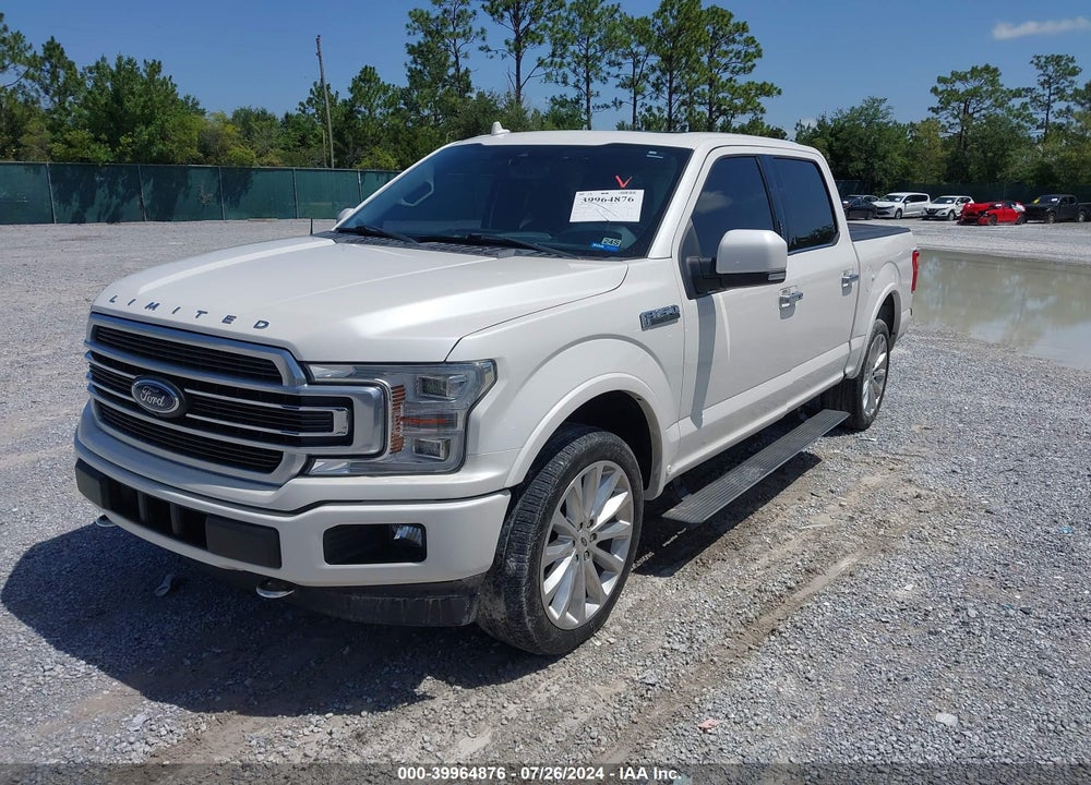 2018 FORD F-150 LIMITED VIN: 1FTEW1EG5JFA61942