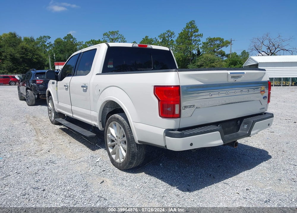 2018 FORD F-150 LIMITED VIN: 1FTEW1EG5JFA61942