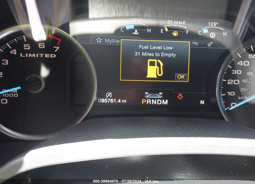 2018 FORD F-150 LIMITED VIN: 1FTEW1EG5JFA61942