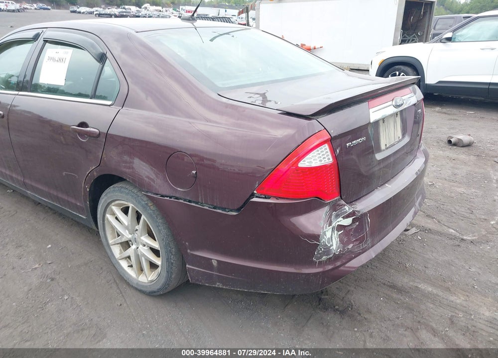 2012 FORD FUSION SEL VIN: 3FAHP0JA4CR298407