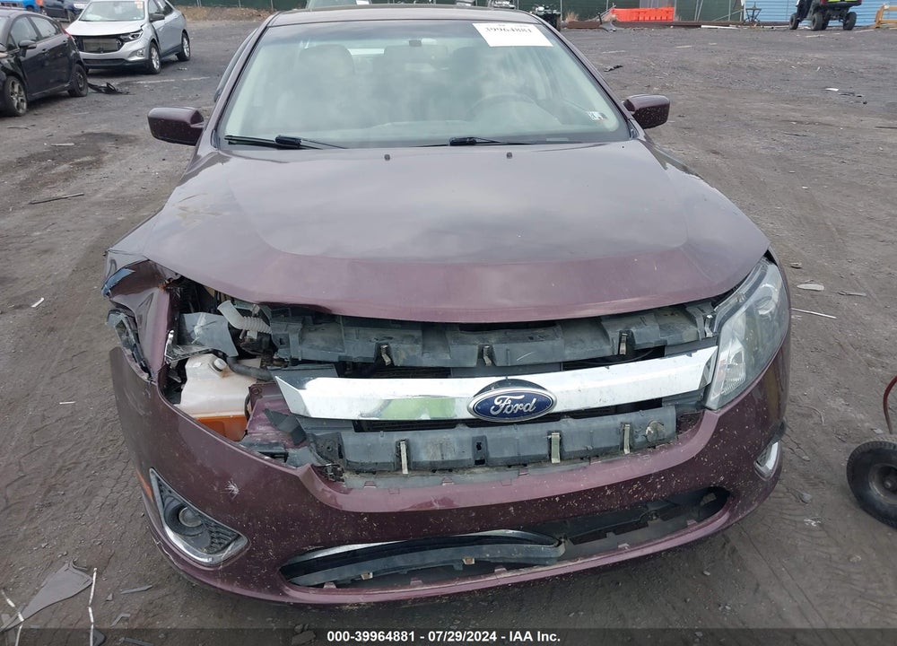 2012 FORD FUSION SEL VIN: 3FAHP0JA4CR298407