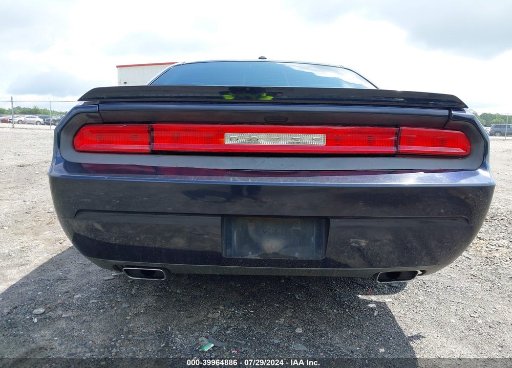 2012 DODGE CHALLENGER SXT VIN: 2C3CDYAG3CH222130