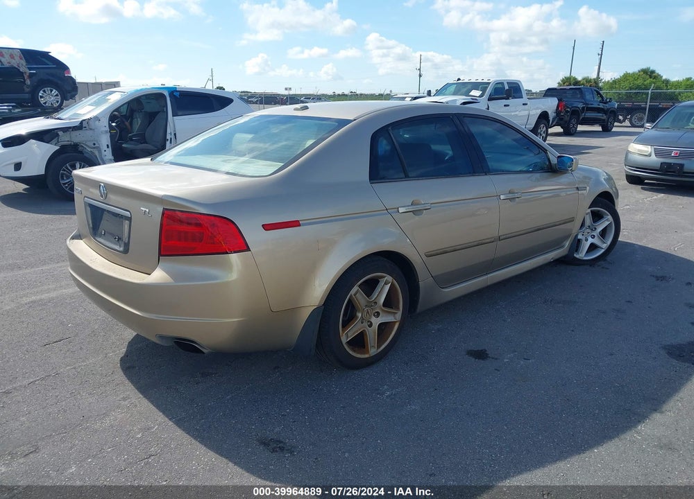 2005 ACURA TL VIN: 19UUA66285A022180