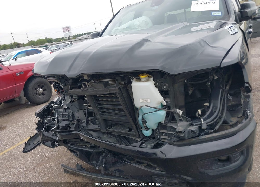 2022 RAM 1500 LONE STAR 4X2 5'7 BOX VIN: 1C6RREFG9NN382870