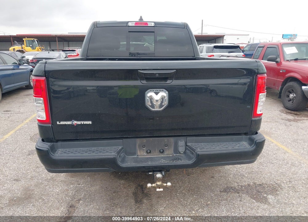 2022 RAM 1500 LONE STAR 4X2 5'7 BOX VIN: 1C6RREFG9NN382870